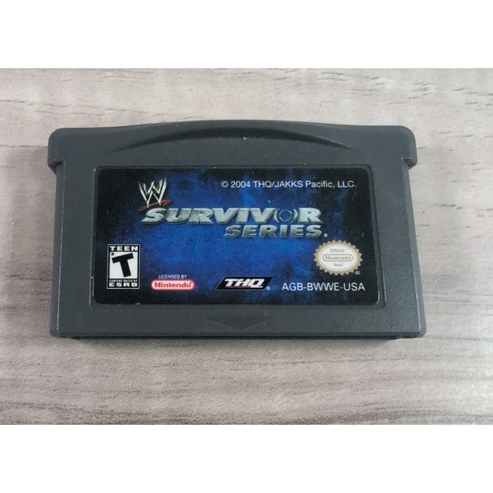 WWE Survivor Series Game Boy Advance Nintendo Cartridge Only  GBA 2004